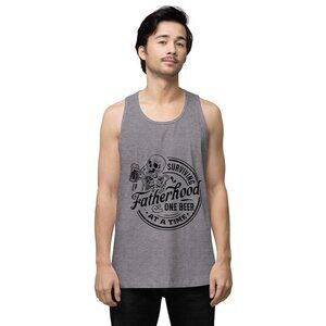 Surviving Fatherhood Men’s premium tank top